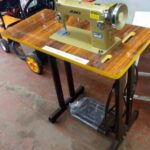 Juki sewing machine with table